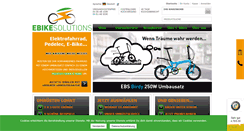 Desktop Screenshot of ebike-solutions.com